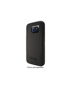 OtterBox - Defender Series Case for Samsung Galaxy S6 Cell Phones - Black