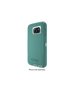 OtterBox - Defender Series Case for Samsung Galaxy S6 Cell Phones - Sage Green/Light Teal