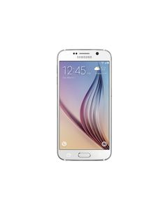 Samsung - Galaxy S6 4G LTE with 64GB Memory Cell Phone - White Pearl (Verizon Wireless)