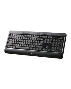 AZIO - Large Print 3-Color Keyboard - Black