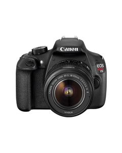 Canon - EOS Rebel T5 DSLR Camera with 18-55mm IS Lens - Black