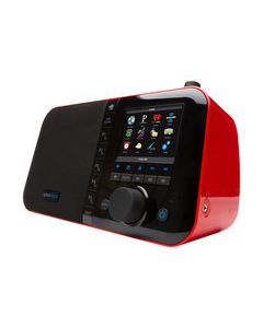 Grace Digital - Mondo Wireless Music Player and Internet Radio - Red