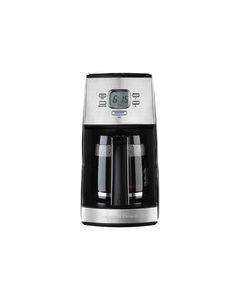 Hamilton Beach - Programmable 12-Cup Coffeemaker - Black/Stainless-Steel