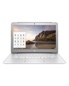 HP - 14" Chromebook - Intel Celeron - 2GB Memory - 16GB eMMC Flash Memory - Turbo Silver/Snow White