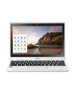 Acer - 11.6" Touch-Screen Chromebook - Intel Celeron - 2GB Memory - 32GB Solid State Drive - Moonstone White