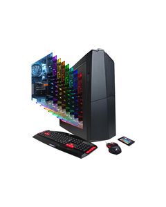 CyberPowerPC - Gamer Ultra Desktop - AMD FX-Series - 8GB Memory - 1TB Hard Drive - Black/Blue