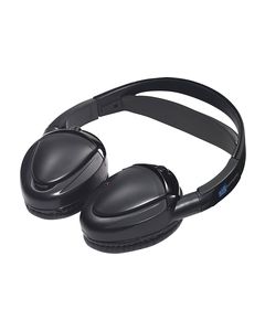 Audiovox - Movies2Go Wireless Over-the-Ear Headphones - Black