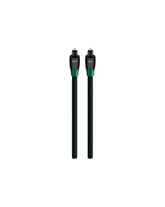 AudioQuest - OptiLink Forest 9.8' In-Wall Optical Cable - Black/Green