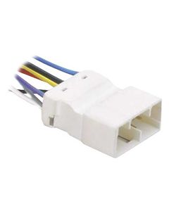 Metra - Turbo Wiring Harness for Most 1992-1999 Toyota Vehicles - White