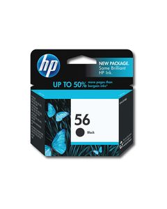 HP - 56 Black Original Ink Cartridge - Black