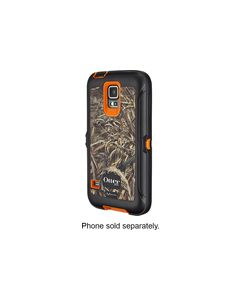 OtterBox - Real Tree Defender Series Case for Samsung Galaxy S 5 Cell Phones - Max 4HD Blaze Orange