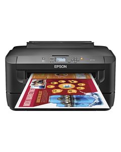 Epson - WorkForce WF-7110 Wireless Wide-Format Printer - Black