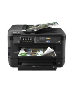 Epson - WorkForce WF-7620 Wireless Wide-Format All-In-One Printer - Black