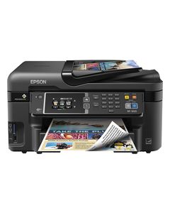 Epson - WorkForce WF-3620 Wireless All-In-One Printer - Black