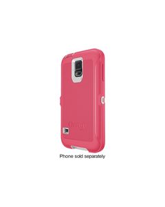 OtterBox - Defender Series Case for Samsung Galaxy S 5 Cell Phones - Neon Rose