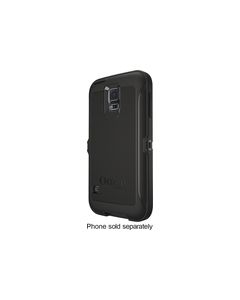 OtterBox - Defender Series Case for Samsung Galaxy S 5 Cell Phones - Black