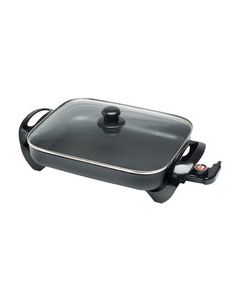 Elite - 7-Quart Electric Skillet - Black