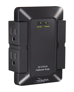 Rocketfish™ - 4-Outlet Surge Protector