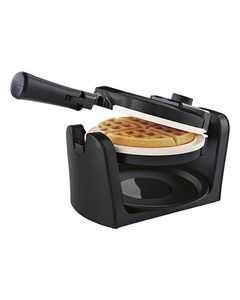 Oster - DuraCeramic Flip Waffle Maker - Charcoal