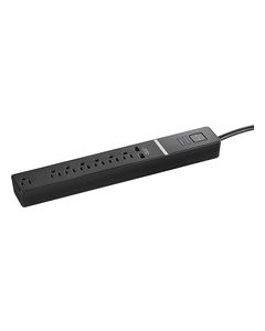 Rocketfish™ - 7-Outlet Surge Protector - Black