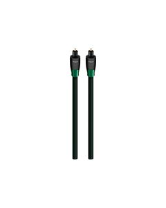 AudioQuest - OptiLink Forest 26.2' In-Wall Optical Cable - Black/Green