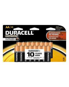 Duracell - AA Batteries (16-Pack) - Black