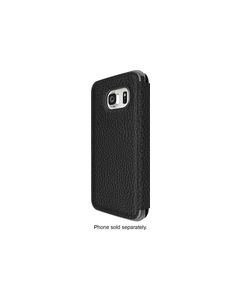 ADOPTED - Folio Case for Samsung Galaxy S6 edge Cell Phones - Black/Gunmetal