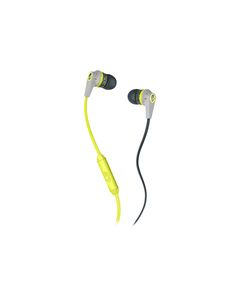 Skullcandy - Ink'd 2 Earbud Headphones - Gray/Lime