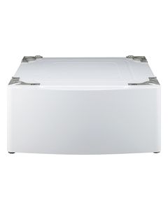 LG - Washer/Dryer Laundry Pedestal with Storage Drawer - White