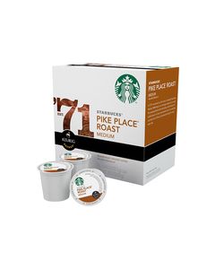 Keurig - Starbucks Pike Place Coffee K-Cups (16-Pack) - Brown