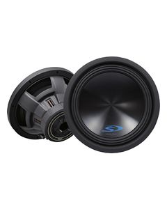 Alpine - 12" Dual-Voice-Coil 4-Ohm Subwoofer - Black