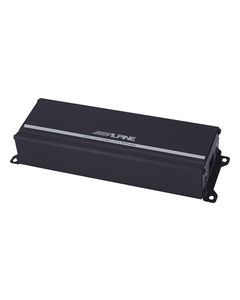 Alpine - Power Pack 180W Class D Bridgeable Multichannel Amplifier with High-Pass Filter - Black