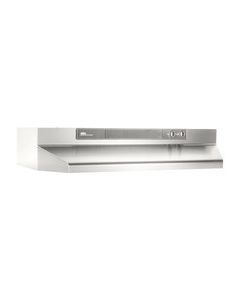 Broan - Intermediate 30" Convertible Range Hood - Stainless Steel