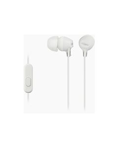 Sony - EX Earbud Headphones - White