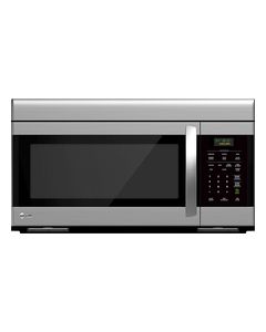 LG - 1.6 Cu. Ft. Over-the-Range Microwave - Stainless-Steel