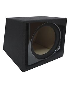 Metra - 10" Single Ported Subwoofer Enclosure - Black