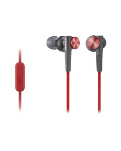 Sony - Earbud Headphones - Red