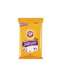 Arm & Hammer - Pet Fresh Pet Stain Carpet Wipes (25-Pack) - Yellow