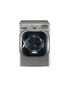 LG - SteamDryer 9.0 Cu. Ft. 14-Cycle Steam Gas Dryer - Graphite Steel