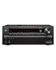 Onkyo - 1190W 7.2-Ch. Network-Ready 4K Ultra HD and 3D Pass-Through A/V Home Theater Receiver - Black