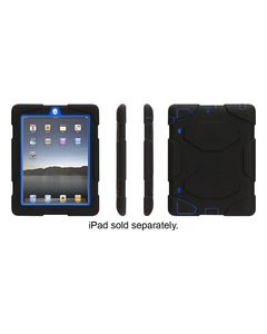 Griffin Technology - Survivor Case for Apple® iPad® 2nd-, 3rd- and 4th-Generation - Black/Blue