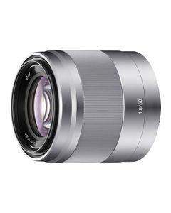 Sony - 50mm f/1.8 OSS Prime Lens for Select Sony Alpha E-mount Cameras - Silver