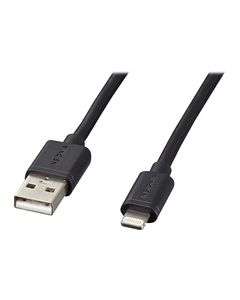 Insignia™ - Apple MFi Certified 10' Lightning Charge-and-Sync Cable - Black