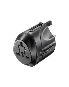 Insignia™ - Travel Adapter - Black