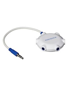 Insignia™ - 6" 5-Way Stereo Splitter - White