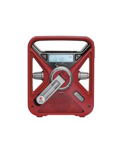 Eton - American Red Cross FRX3 Hand Turbine AM/FM/NOAA Weather Radio - Red