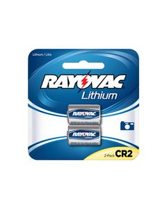 Rayovac - CR2 Batteries (2-Pack) - Silver