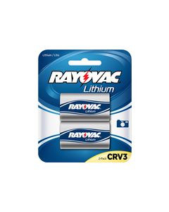 Rayovac - CR V3 Batteries (2-Pack) - Silver