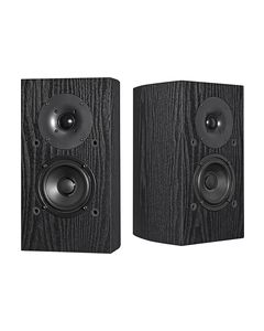 Pioneer - 4" Bookshelf Speakers (Pair) - Black