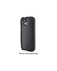 OtterBox - Commuter Series Case for HTC One (M8) Cell Phones - Black